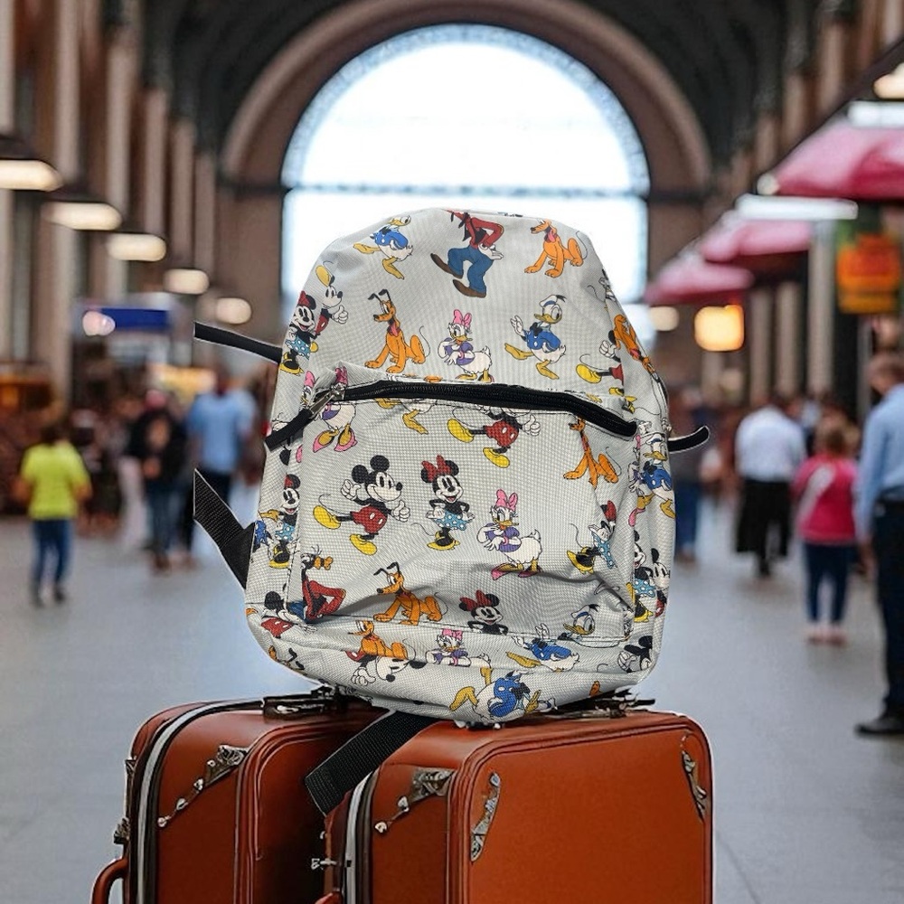 Disney Multicolor Character Backpack